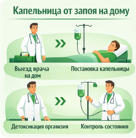 капельница от запоя в Солнечногорске в клинике Санати
